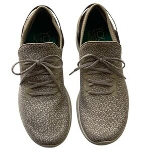 Skechers You Walk Beige Patterned Slip On Sneakers 9.5